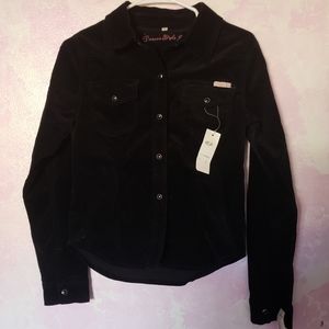 Vintage Y2K Picasso Style Jeans Jacket